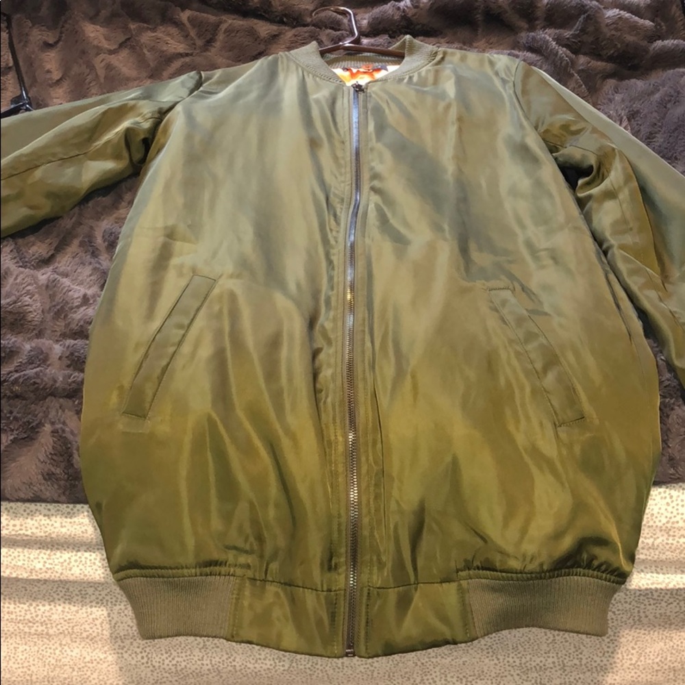 Army green jacket